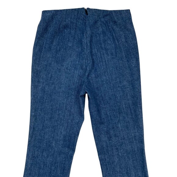 Rag And Bone Womens Hina Jean 2 Clean Ambra Blue Cropped Flare Leg High Rise - Picture 8 of 12